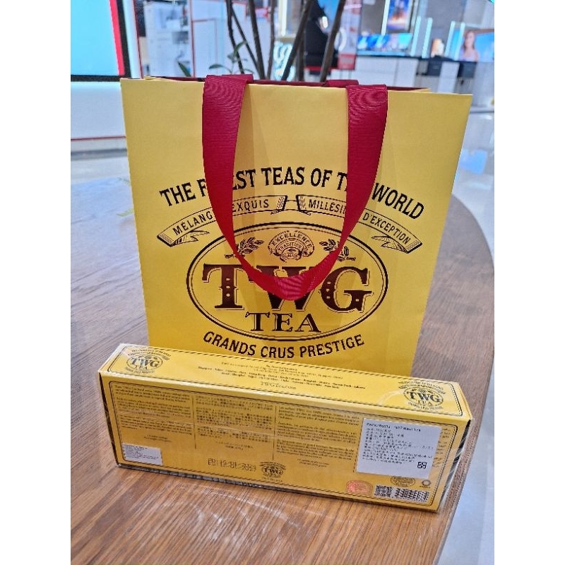 TWG 貴婦下午茶 1837 黑茶 BLACK TEA 附禮袋