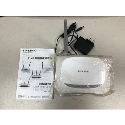 二手TP-Link TL-WR740N 150Mbps wifi分享器 無線網路分享器 路由器 附說明書