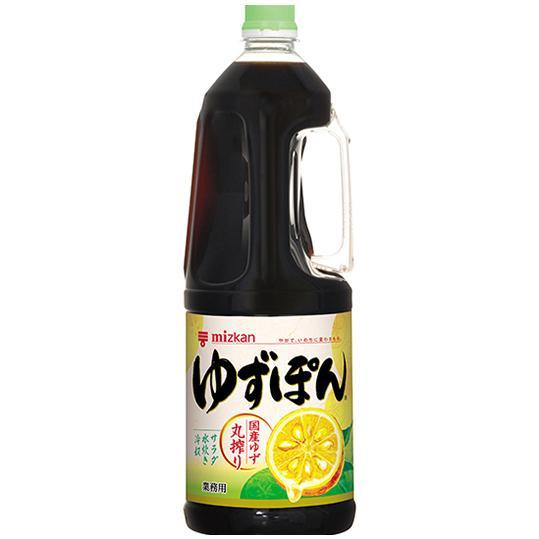 日本 Mizkan 味滋康 柚子醋醬油 調味醬油 日式料理  1.8L  業務用 柚子醋醬汁