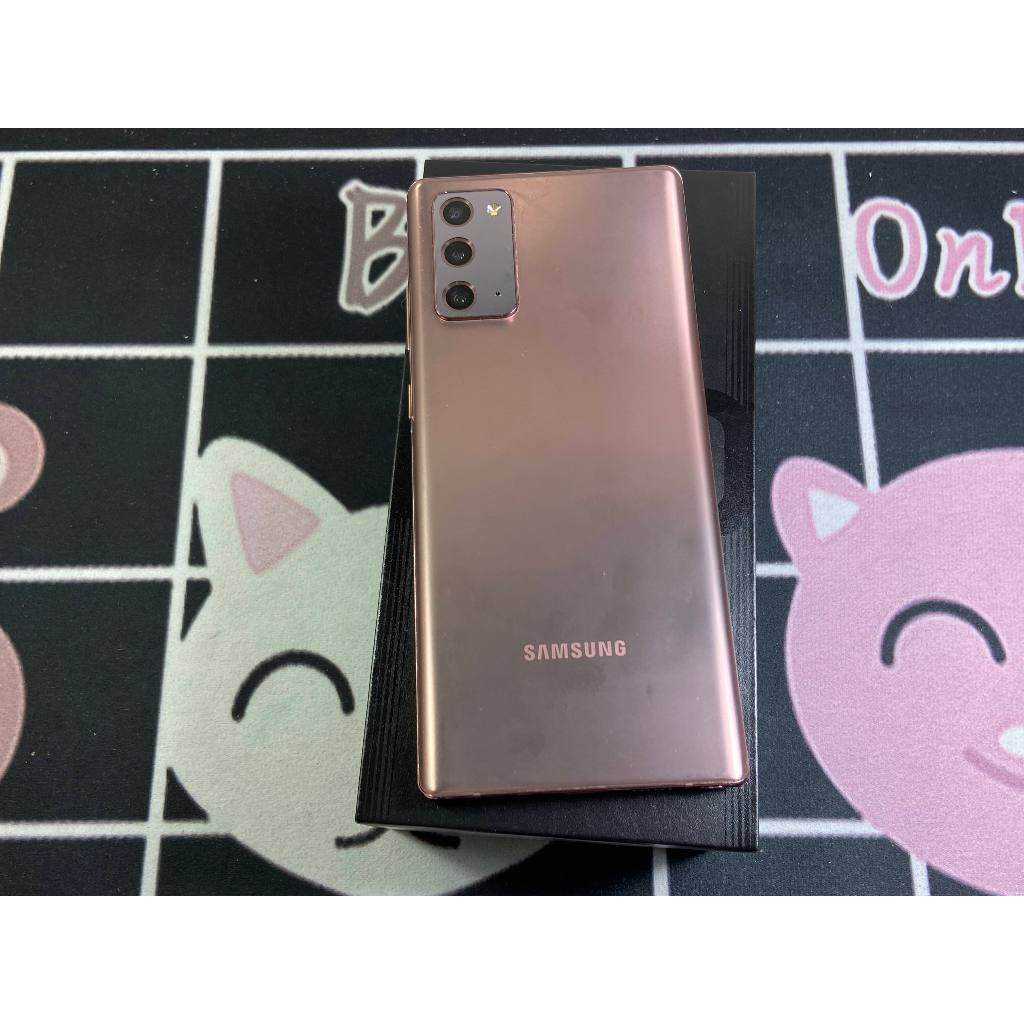 SAMSUNG Note 20 5G 台灣公司貨二手粉色三星觸控筆旗艦手機