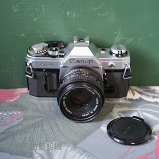 【星期天古董相機】找貨區非一元請先詢問 CANON AE-1+FD 50mm F2 SLR 底片單眼相機