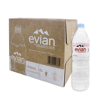 Evian 依雲 天然礦泉水(1500ml） 箱購680私訊