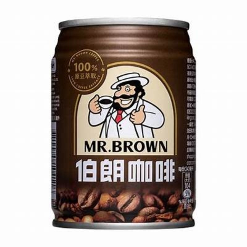【MR.BROWN 伯朗】伯朗甜香美式咖啡(含糖)240m 頭份竹南免運送到府