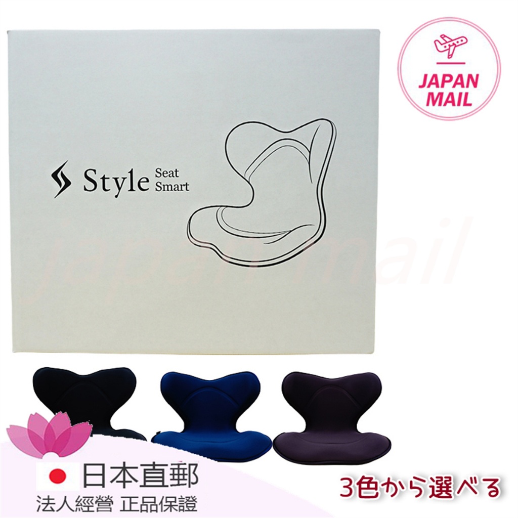 日本直送 Style SMART 健康護脊椅墊/坐墊/美姿調整椅 輕便款