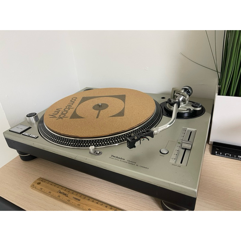 Technics SL-1200 MK5 黑膠唱盤 銀色 刷碟 聽歌 DJ 經典收藏