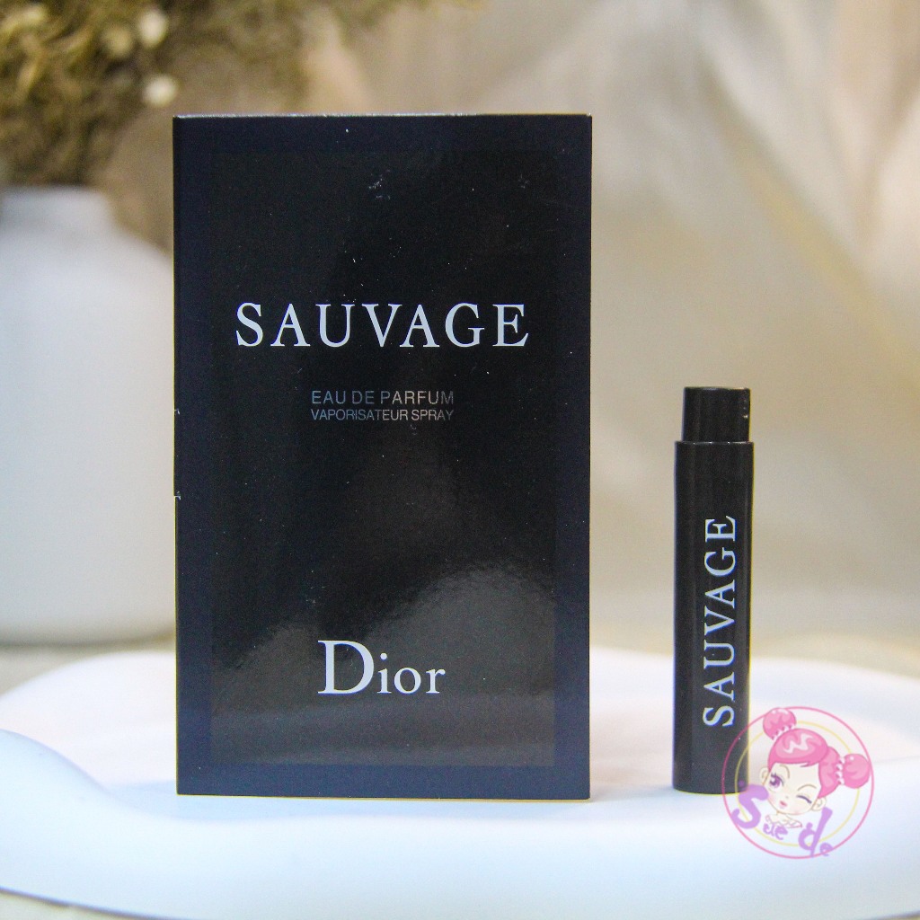 Dior 迪奧 曠野淡香精 Sauvage 男士香水 1ml 全新 原版試管香水 隨身噴瓶