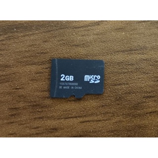 MicroSD 2GB 記憶卡 功能正常 品牌不明