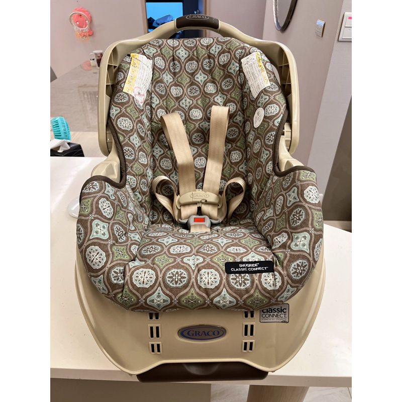 GRACO SNUGRIDE 嬰兒提籃 「下單送10件新生兒紗布衣」新生兒提籃 嬰幼兒汽車安全座椅