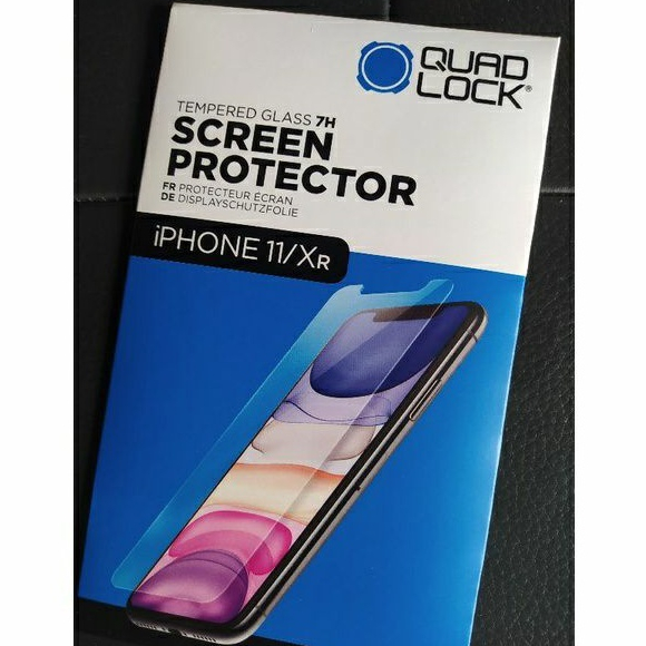 Quad Lock Screen Protector iPhone X 11 12 13 14 15 鋼化玻璃螢幕保護貼