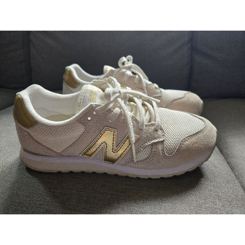 New balance 金色Logo 520 23.5cm 2手