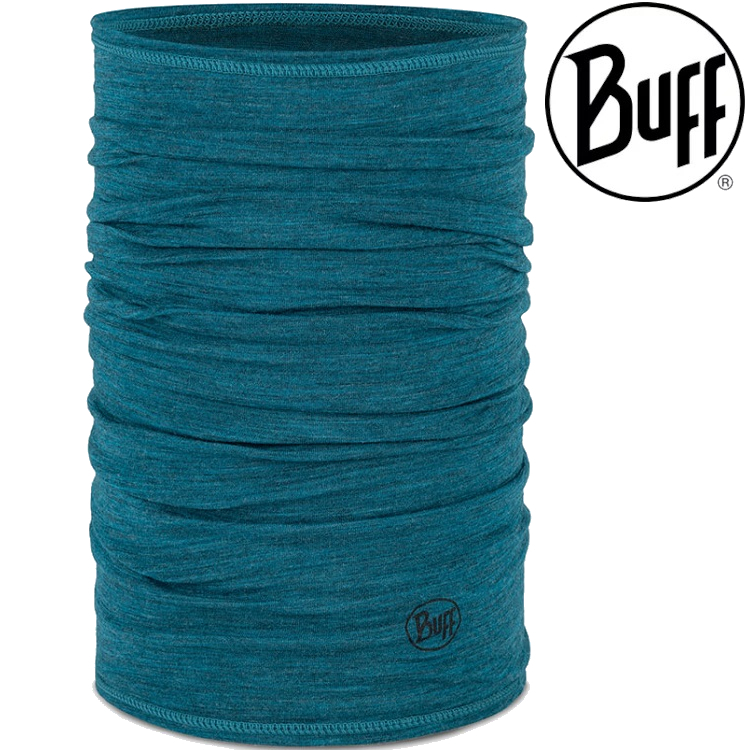 Buff 西班牙魔術頭巾 舒適素面-美麗諾羊毛頭巾 Wool Buff 113010-706 潮水綠