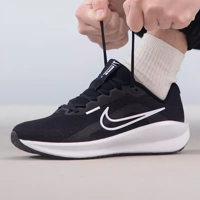 全家免運🔥寬楦 14號15號 Nike Downshifter 13 男鞋 慢跑鞋 運動鞋 黑白 FJ1284-001
