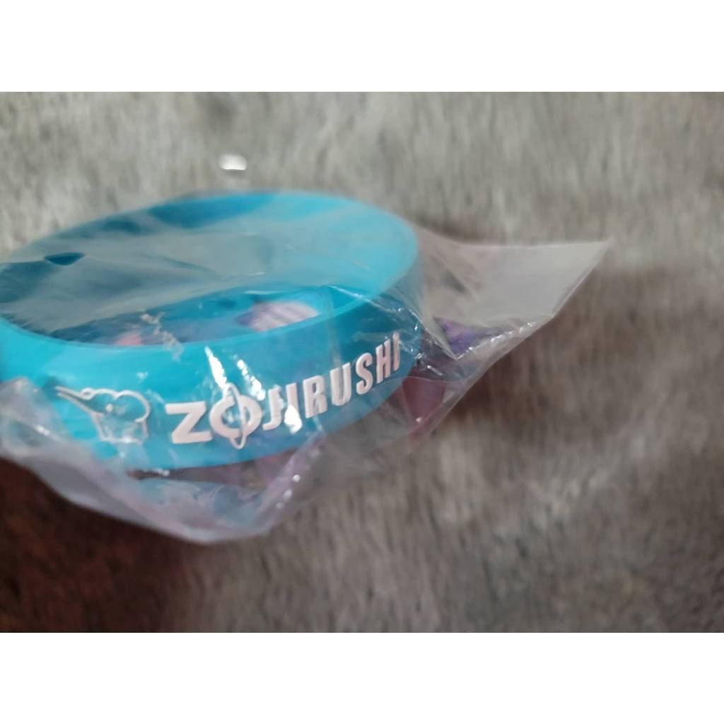現貨免運全新品 原廠 象印 ZOJIRUSHI 6.5公分 矽膠 杯墊 保溫杯墊 果凍套 水藍色