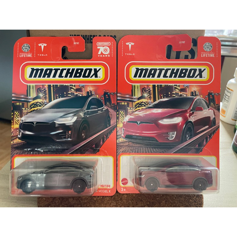 matchbox 火柴盒小汽車 特斯拉 TESLA MODEL X 電動車 休旅車