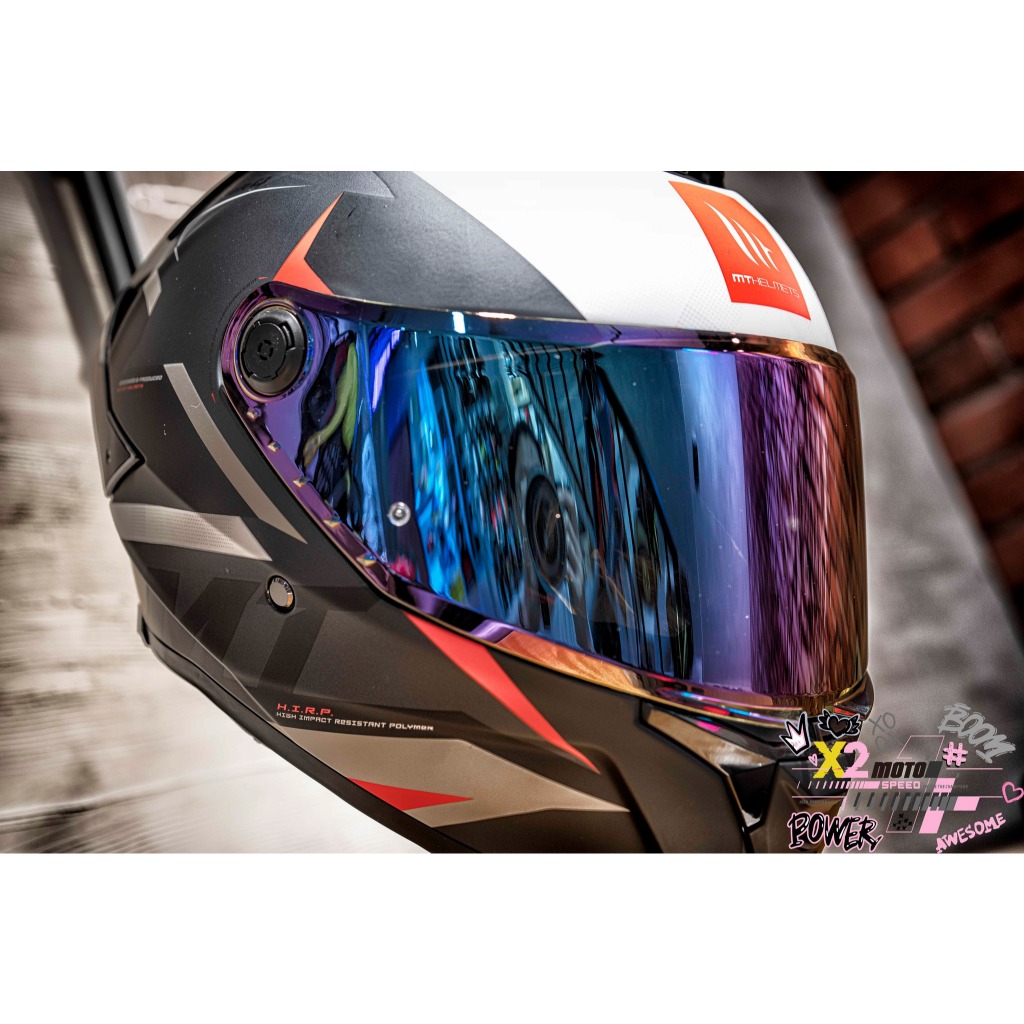 💟X2 Moto💟 MT Helmets® Thunder 4 SV 鏡片 電鍍片 電鍍紫