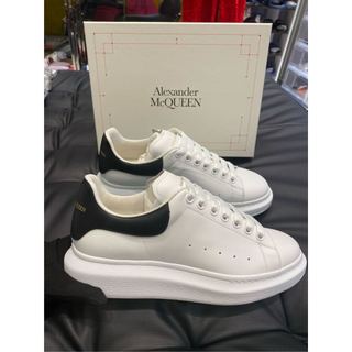 💎Han's house精品服飾💎 ALEXANDER MCQUEEN MCQ 皮革 小白鞋 黑尾