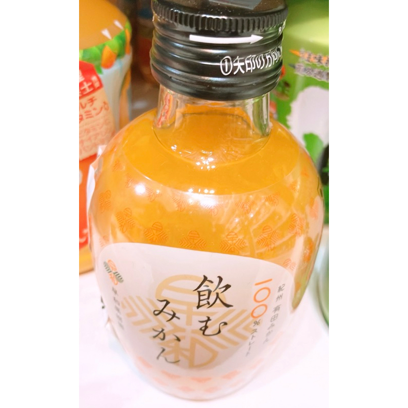 【亞菈小舖】日本零食 早和果樹園 糖度11度以下 蜜柑果汁 玻璃罐 180ml【優】
