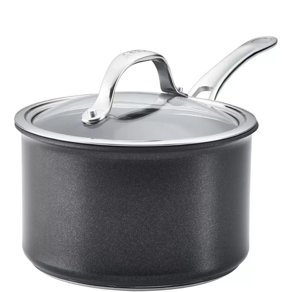 &lt;代購好事多&gt;ANOLON ANOLON X 導磁不沾單柄湯鍋含蓋 18公分
