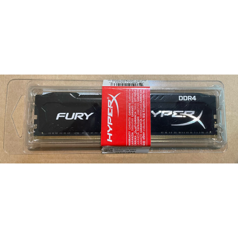 金士頓 DDR4-2133 8GB 盒裝新品 Kingston Fury HYPER HX421C14FB/8
