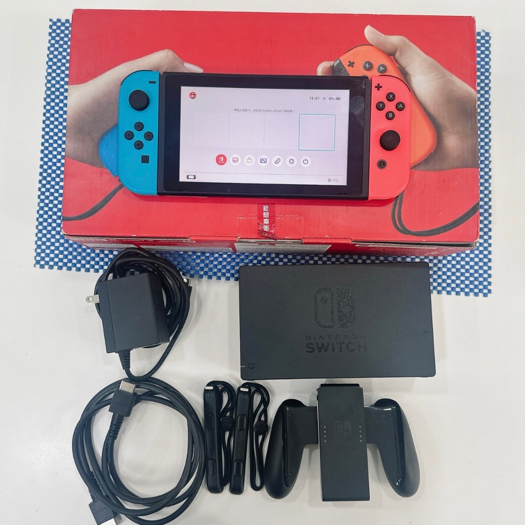 【艾爾巴二手】Nintendo Switch HAC-001(-01) 電力加強版 紅藍#二手遊戲機#錦州店79707