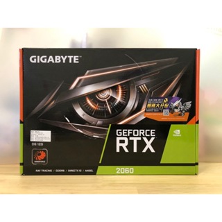 GIGABYTE 技嘉 RTX 2060 12GB 雙風扇 顯示卡 9成新