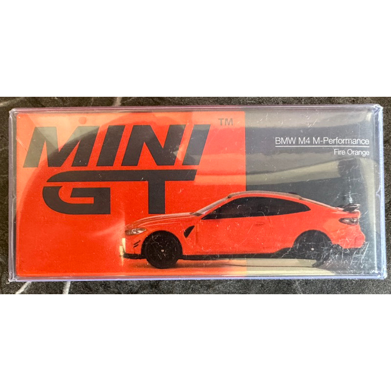 Mini Gt No.526 Bmw 寶馬 M4 M-Performance 橘色 模型車 模型