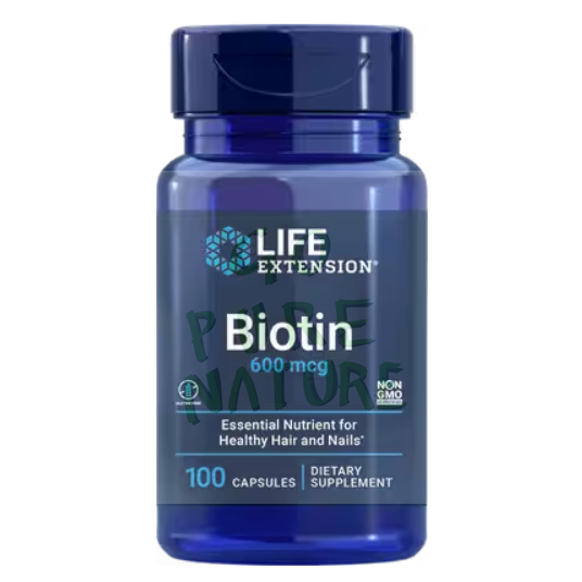 Life Extension 維生素B7 生物素 Biotin 100粒 委任代購已到貨 角蛋白 頭髮 指甲 皮膚