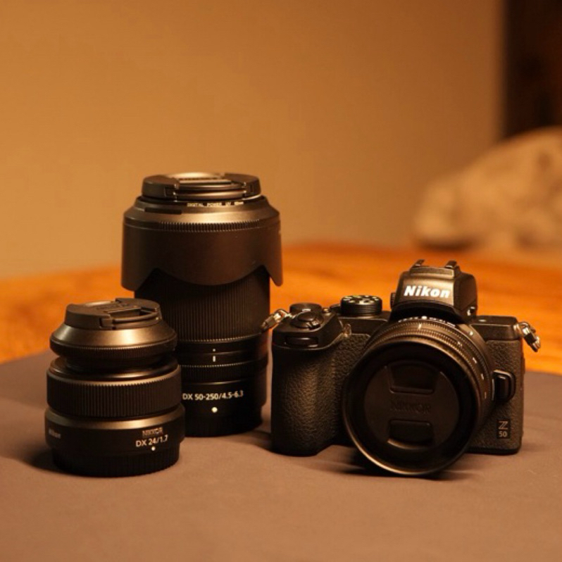 [二手近全新] Nikon Z50 DX 16-50mm+DX 50-250mm KIT雙鏡組 (台灣公司貨)