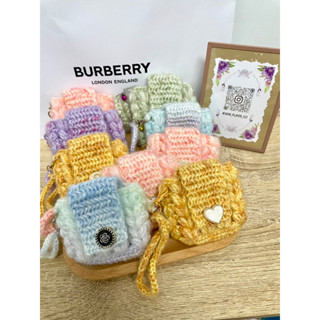『毛線🧶玩家』毛線手作 鉤針耳機包 AirPods 藍芽耳機包 毛線編織包