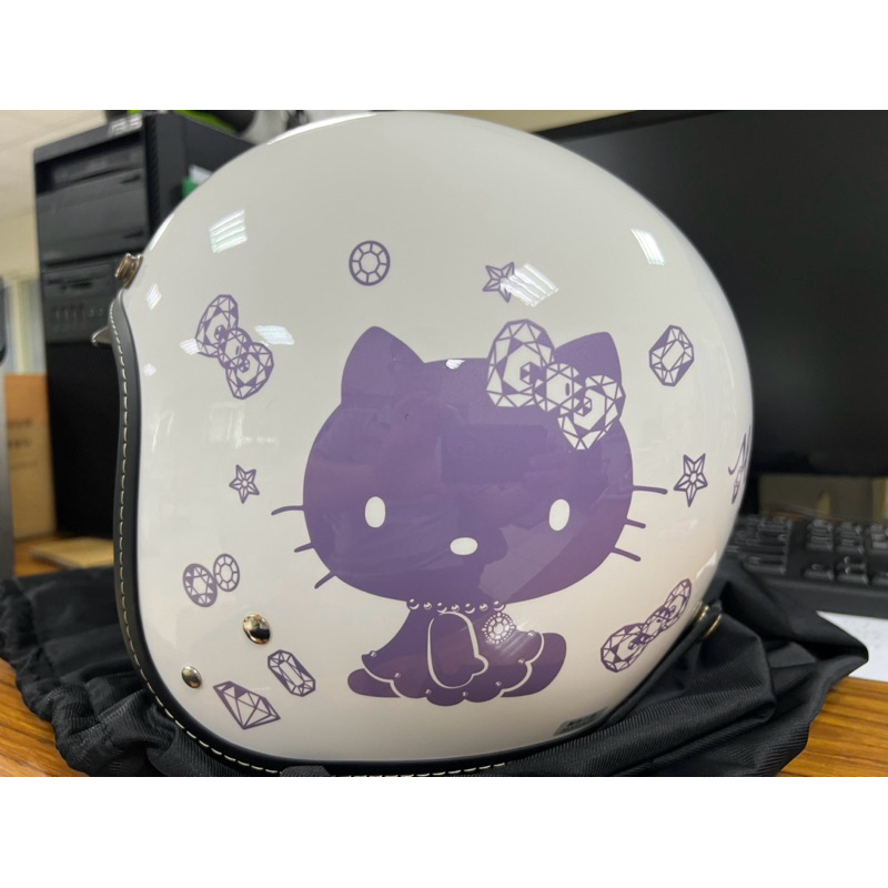 Hello Kitty 安全帽聯名版 三麗鷗授權 同ZEUS 瑞獅 ZS-388A