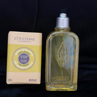 L'OCCITANE歐舒丹專櫃正品 乳油木馬鞭草皂250g $350/果漾馬鞭草洗髮乳250ml $650 qc986#