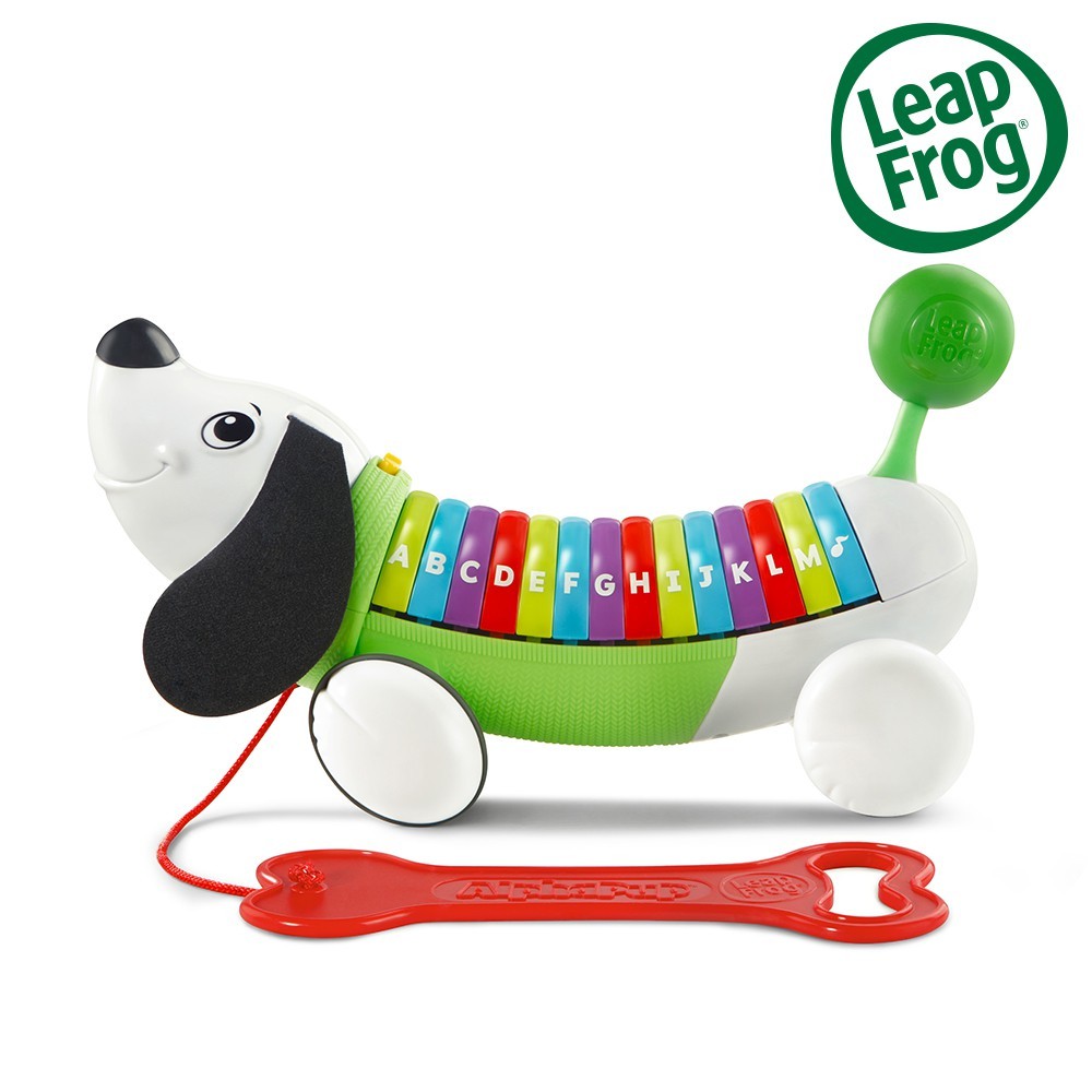 【Leap Frog】彩虹字母小狗 (綠色)｜音樂玩具｜學習玩具
