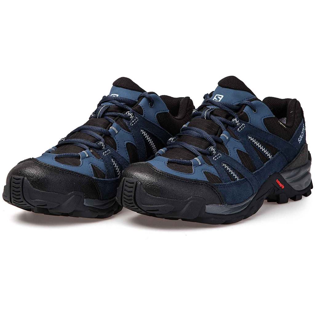 Salomon 登山鞋 低筒 GORETEX 防水 男女 ESCAMBIA 2 深藍好搭戶外機能