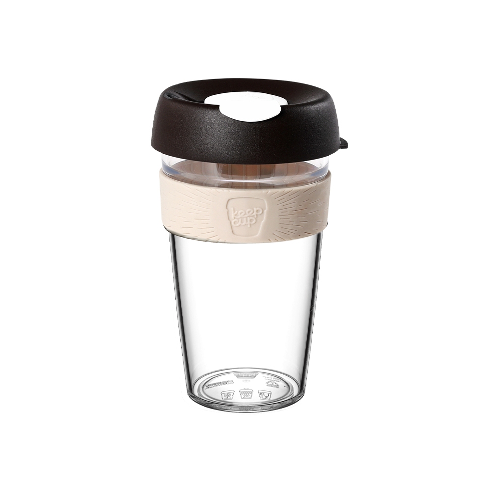 【現貨】澳洲 KeepCup Tritan 輕漾隨身杯  L (奶油戀咖啡) 16oz 隨身杯 咖啡杯 隨行杯 環保杯