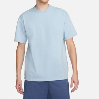 《IS》Nike NSW 休閒 藍色 男 短T 短袖上衣 素T DO7393-441