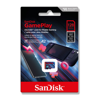 SanDisk GamePlay 128G 記憶卡 microSDXC A2 V30 U3 switch/掌上型遊戲專用