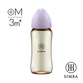 【馨BABY】✘2024新色上市✘ Simba 小獅王辛巴 蘊蜜鉑金PPSU寬口防脹氣奶瓶 360ml 附十字孔M號奶嘴