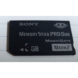 SONY Memory Stick Pro 8G記憶卡/2手