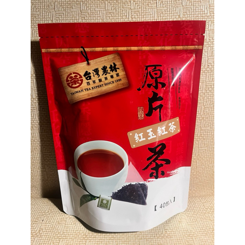 台灣農林 紅玉紅茶 40包入 現貨