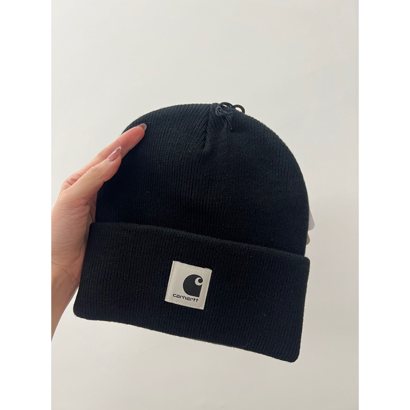 carhartt 毛帽* black ashley beanie