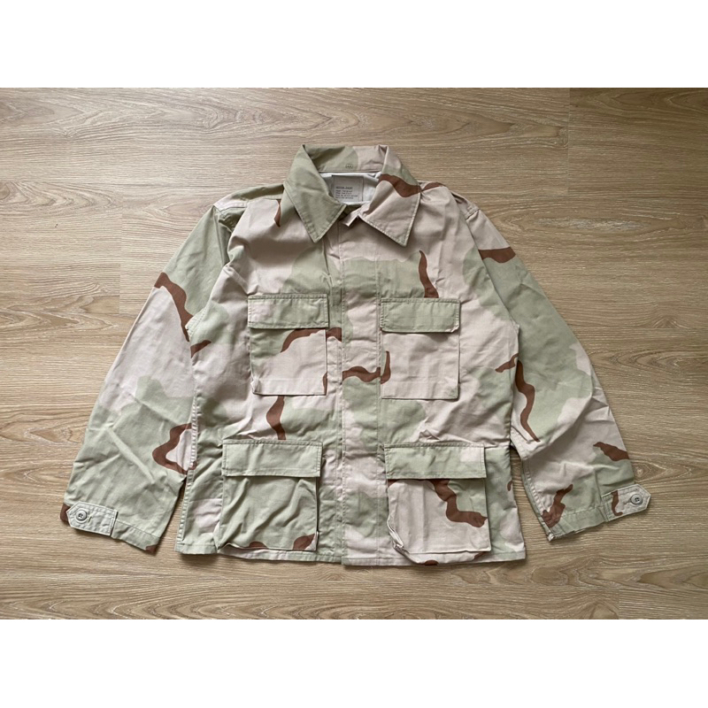US Army DCU Combat Shirt “M-S” 美軍公發沙漠迷彩戰鬥軍用襯衫