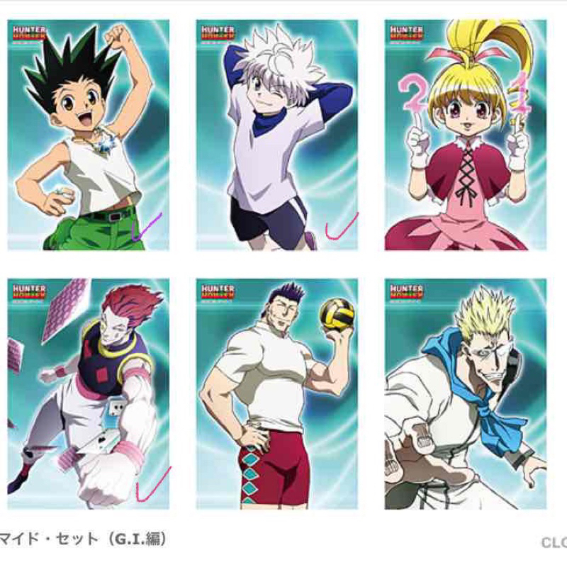 【徵物／日版】HUNTERxHUNTER 全職獵人 相卡 玩具箱吊飾立牌 // 奇犽 西索 // 庫洛洛 飛坦 //