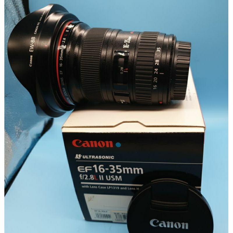 💯💘🤡Canon EF 16-35mm F2.8 II L USM 大三元“第二代”超廣角變焦鏡皇有盒《9.5新》