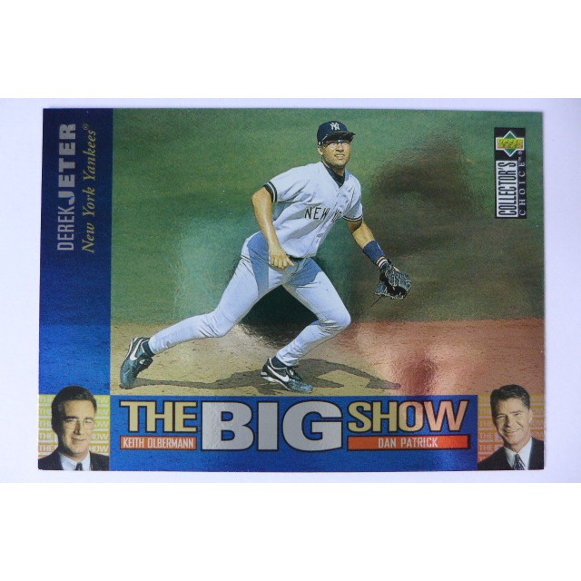 ~Derek Jeter/名人堂/德瑞克·基特~1997年UD金屬設計.MLB棒球特殊卡