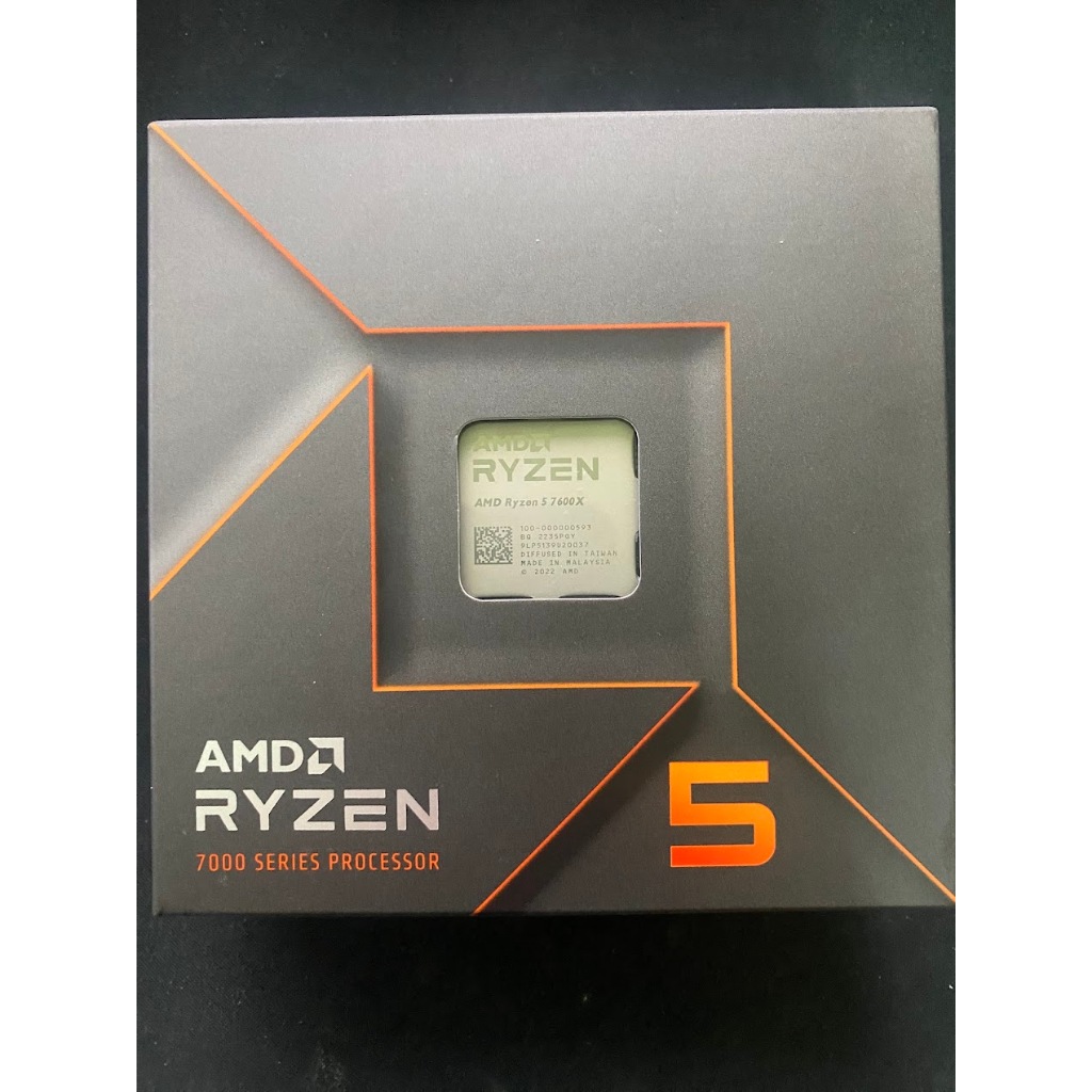 AMD Ryzen 5 7600X 6核12緒 （二手）