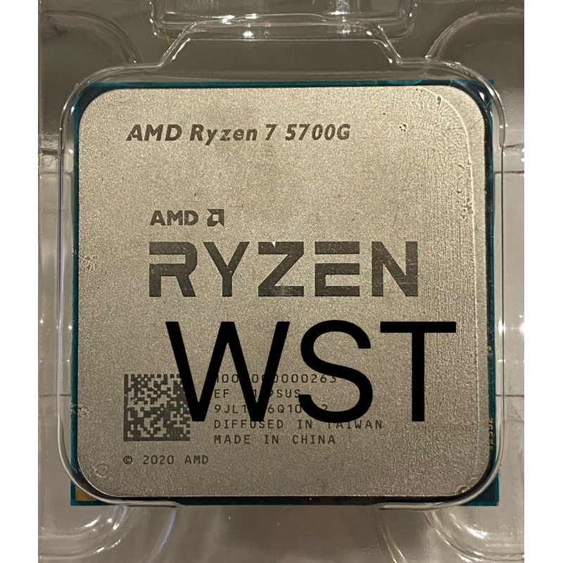 AMD Ryzen 7-5700G R5-1600X CPU  拆機良品