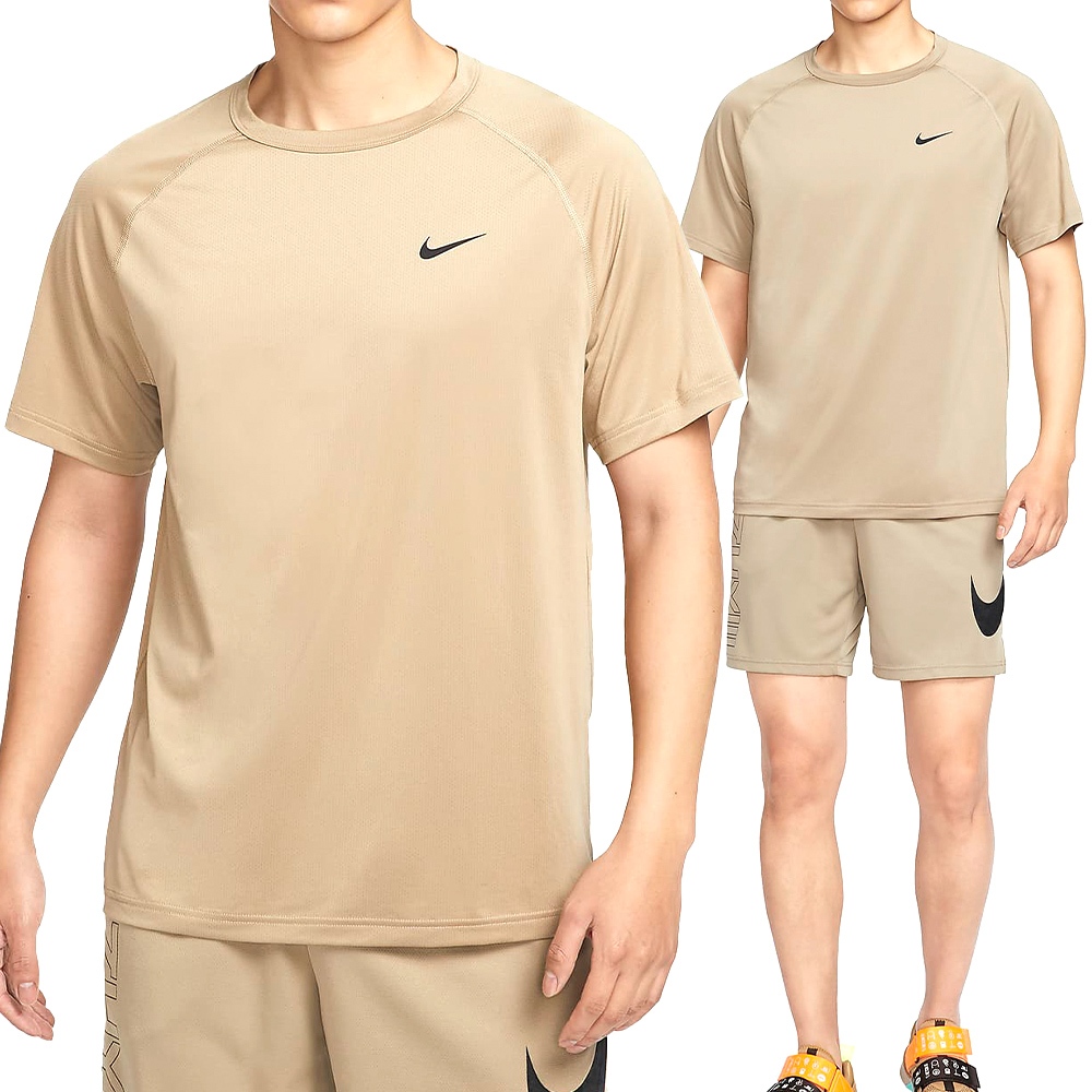 Nike As M Nk Df Ready Ss 男款 咖啡色 圓領 上衣 運動 短袖 DV9816-247