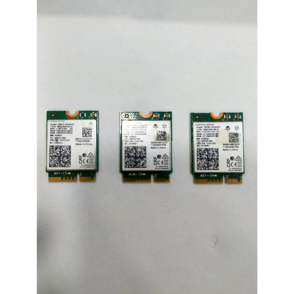 Intel 9462NGW  / 9461NGW 無線網卡