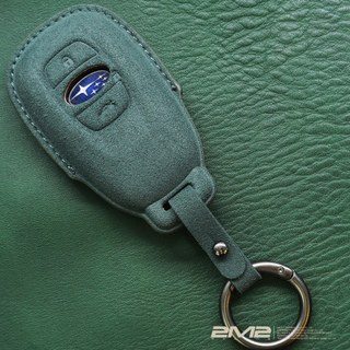 【台灣貨當天出】SUBARU CROSSTREK FORESTER LERVOG OUTBACK WRX 麂皮 鑰匙包