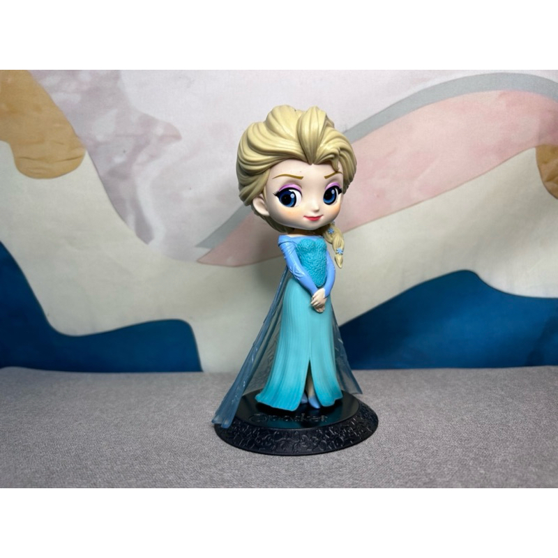 正版 QPosket 迪士尼 Disney 冰雪奇緣 Elsa 公仔